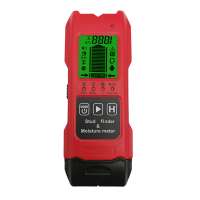 4 in 1 Live Wire Scanner Moisture Meter LCD Wall Scanning Detector