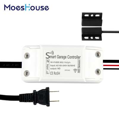 Garage Door Opener Remote WiFi Switch by Smartphone for Automatic Garage Door Opener System